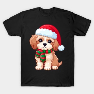 Maltipoo xmas dog T-Shirt